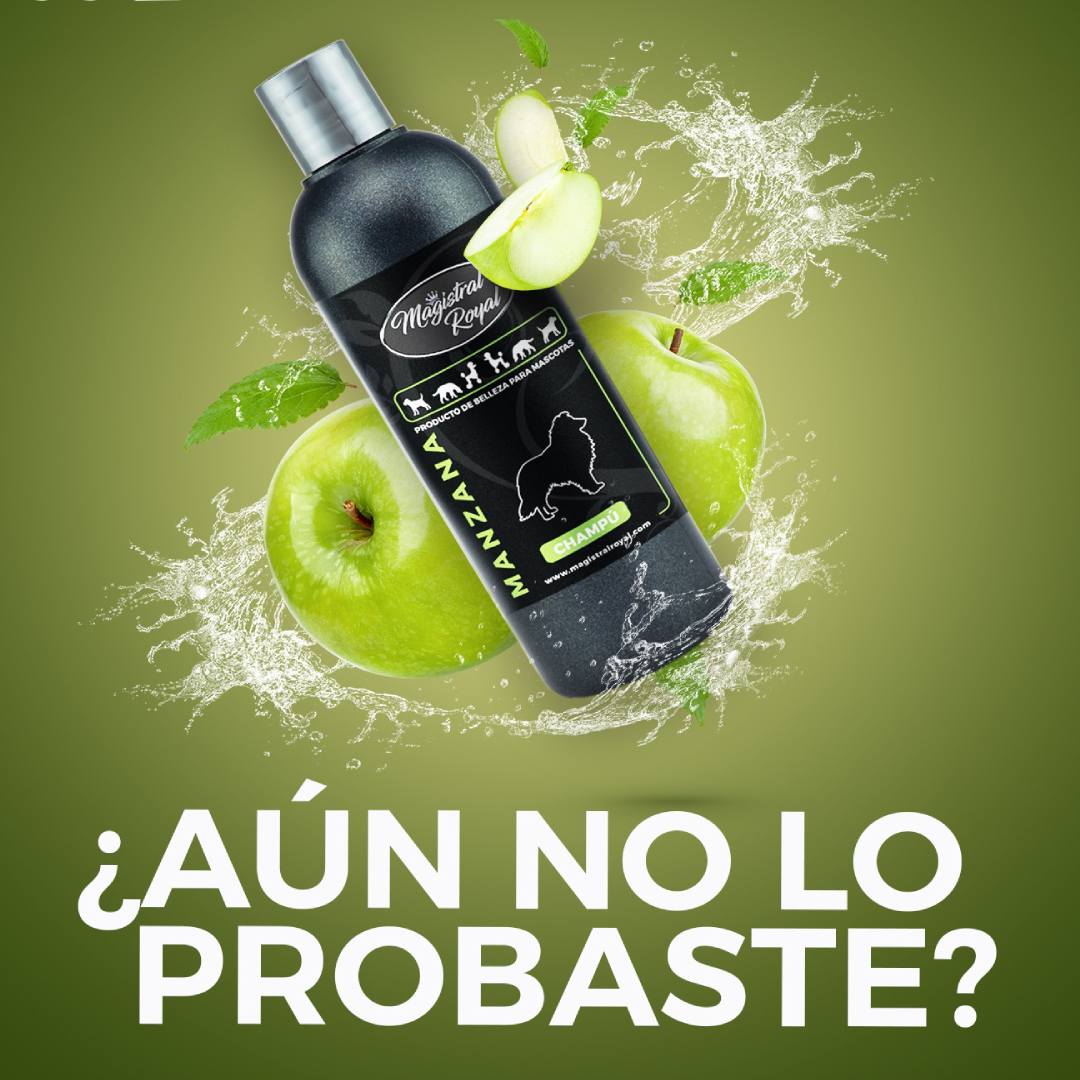 Champú para perros y gatos muy sucios con ingredientes naturales y fabricado en España