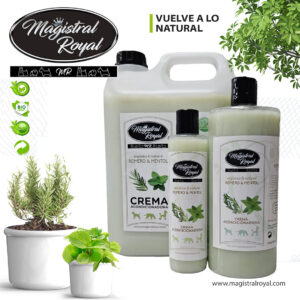Crema Acondicionadora Romero y Mentol
