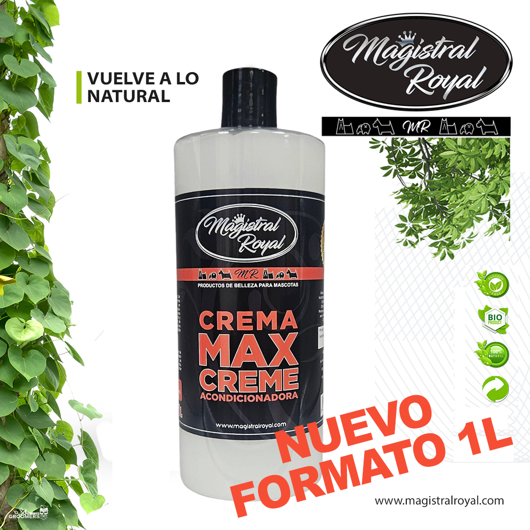Acondicionador bifasico para perros rehidrata y desenreda todo el pelaje. Ingredientes naturales